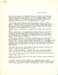 Orkie's Journal, June 10, 1971